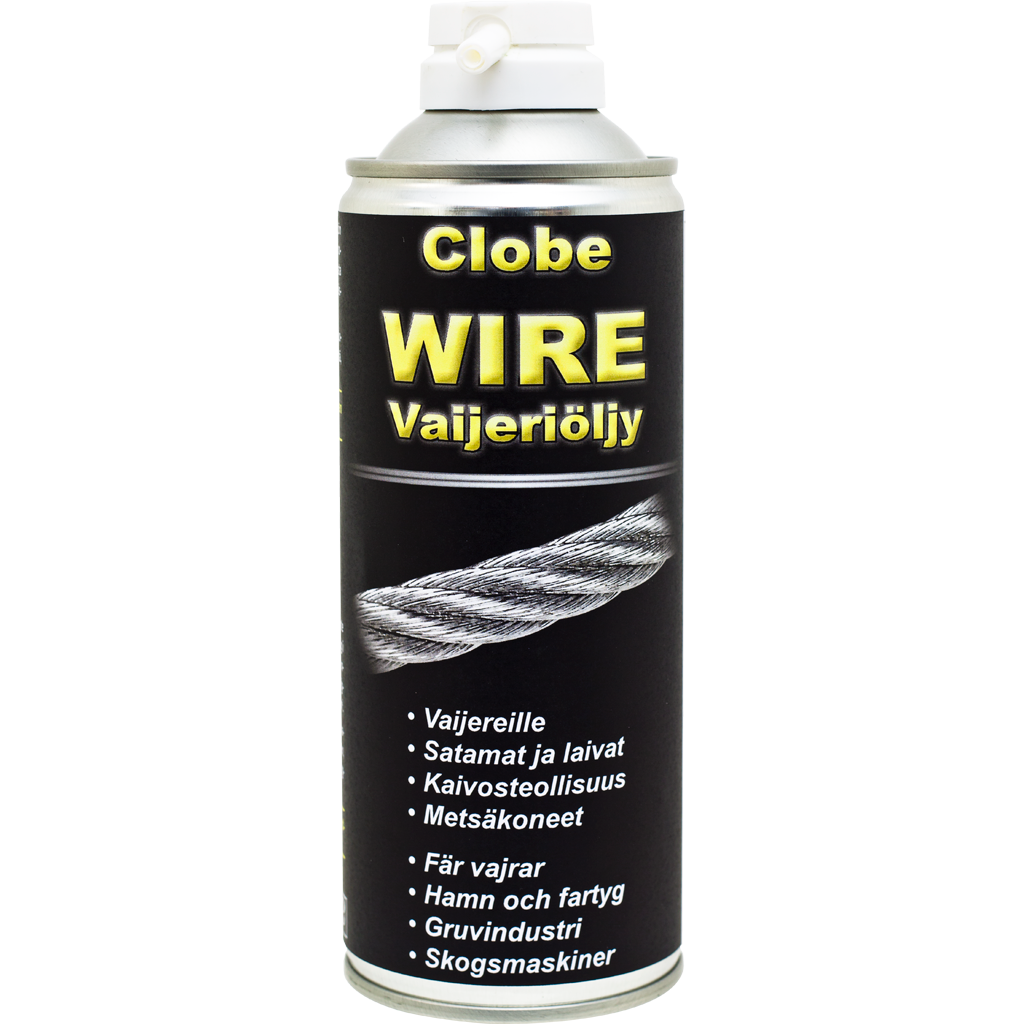 Clobe Wire aerosoli pakkaus